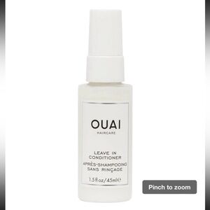 New Ouai Leave In Conditioner Detangling and Frizz Fighting 1.7 oz mini travel